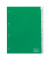 Kunststoffregister 6201 05, 25-teilig blanko, A4, 120µm, transparente Fenstertaben, 25-teilig