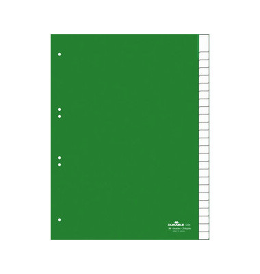 Kunststoffregister 6224-05 blanko A4 0,12mm grüne Fenstertaben zum wechseln 25-teilig Kunststoffregister 6224-05 blanko A4 0,12mm grüne Fenstertaben zum wechseln 25-teilig