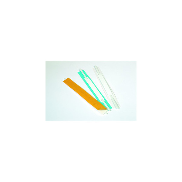 4005546840000 - Heftstreifen kurz Filefix 6906-02 20x150mm selbstklebend Kunststoff mit Kunststoffdeckleiste weiß 4005546840000 6906 100 Stück