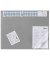 Schreibunterlage 7204-10 mit Kalenderstreifen grau 65x52cm Kunststoff