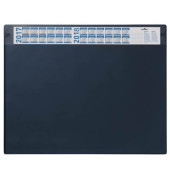 Schreibunterlage 7205-07 mit Kalenderstreifen dunkelblau 65x52cm Kunststoff