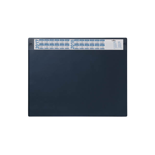 4005546701400 - Schreibunterlage 7205-07 mit Kalenderstreifen dunkelblau 65x52cm Kunststoff 4005546701400 Durable