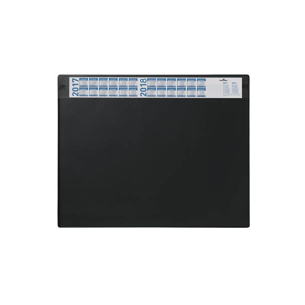 4005546100999 - Schreibunterlage 7205-01 mit Kalenderstreifen schwarz 65x52cm Kunststoff 4005546100999 Durable