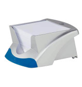 Zettelbox 7714 23, VEGAS, 90x90mm, inkl. 500 Notizzetteln, silber metallic, Kunststoff