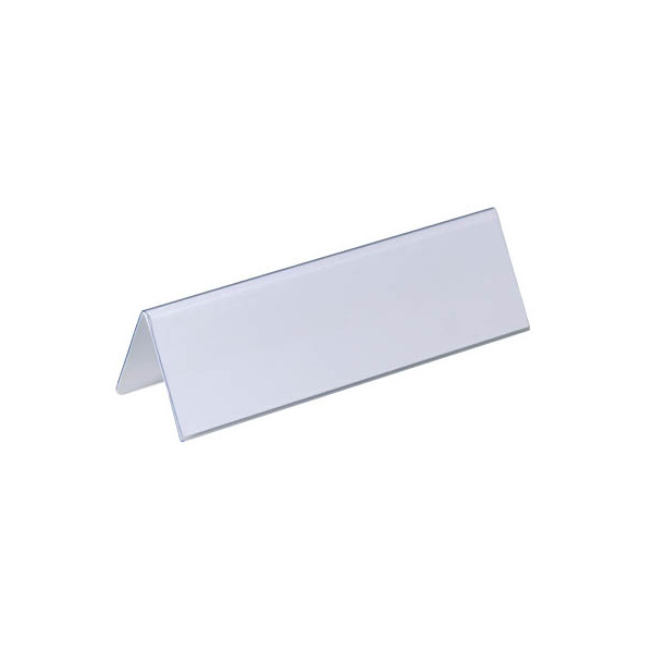 4005546810522 - DURABLE Tischnamensschilder Tischnamensschild 61x210 21 cm x 61 cm Hartfolie Transparent