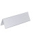 Tisch Namensschilder Dachform 105 x 297mm transparent