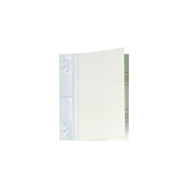 4005546803548 - Abheftstreifen FILEFIX MAXI 8070 19 6x10cm (BxL) Kunststoff mit Kunststoffdeckleiste transparent 4005546803548 50 Stück