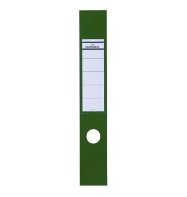 ORDOFIX 8090-05 60 x 390 mm grün Rückenschilder selbstklebend & einsteckbar