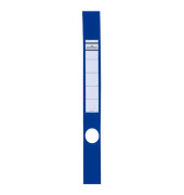 ORDOFIX 8091-06 40 x 390 mm blau Rückenschilder selbstklebend & einsteckbar 10 Stück 