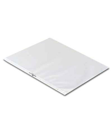 Prospekthüllen 856619 für Tischflipchart, A4 transparent genarbt, oben offen, 0,12mm