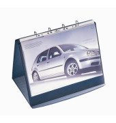 Tischflipchart DURASTAR, 856939, basalt, ohne Rollen