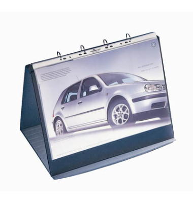 Tischflipchart DURASTAR, 856939, basalt, ohne Rollen, f&uuml;r Tisch