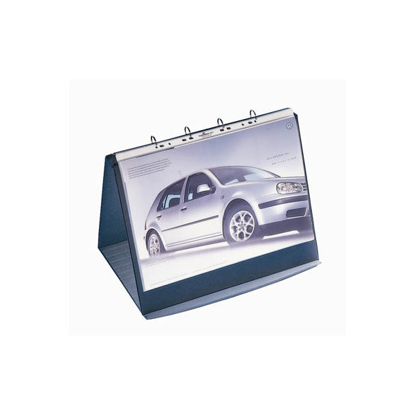 Durable Tischflipchart DURASTAR, 856939, 45x36,5cm (BxH), basalt, ohne Rollen 4005546810799 Durable