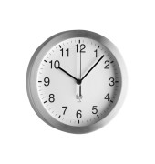  Wanduhr 98.1091 98.1091.02, silbermetallic, rund, analog