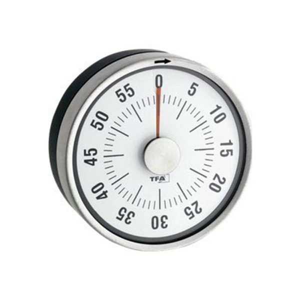 4009816021175 - 38102810 Küchentimer 38102810    schwarz silber Puck Küchen-Timer 38102810 4009816021175