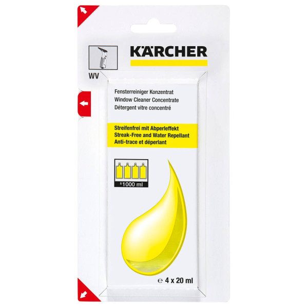 4039784342033 - 6295-3020 Reinigungszubehör Fensterreiniger Konzentrat 4 x 20 ml 6295-3020 4039784342033