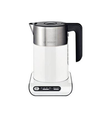 Wasserkocher TWK8611P, wei&szlig;/silber, 2400 Watt, 1,5 Liter