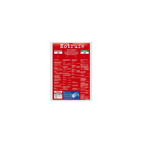 4000225048333 - SK Beschriftungsfenster A4 213x297 mm PP-Folie mGriffloc 4000225048333 100 Stück