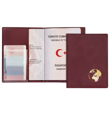 Reisepass-Schutzhülle Document Safe aus PVC und Spezialfolie, 100x135 mm
