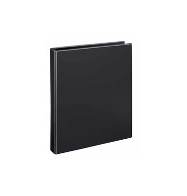 Ringbuch Comfort 4144080, A4 4 Ringe 16mm Ring-Ø PVC-kaschiert schwarz