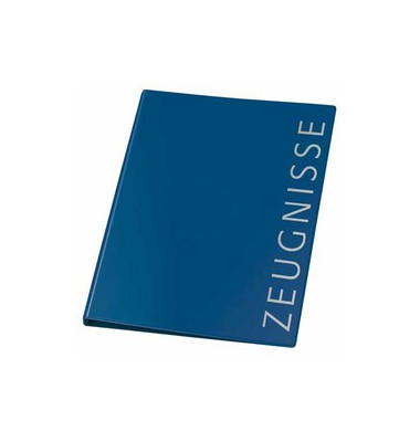 Zeugnisringbuch Zeugnisringbuch 4144250, dunkelblau "Zeugnisse", A4