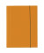 Zeichenmappe Velocolor 4432330, A3 orange, Karton 350g, 3 Einschlagklappen, 1 Gummizug (ganze Höhe)