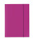 Zeichenmappe Velocolor 4432371, A3 pink, Karton 350g, 3 Einschlagklappen, 1 Gummizug (ganze Höhe)