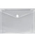 Dokumententasche Crystal 4530 100, Din A4 quer, transparent farblos, Polypropylen (PP), Klettverschluss