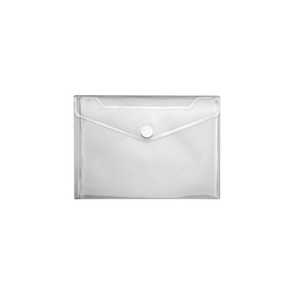 4000225062902 - Dokumententasche Crystal 4550 100 A5 quer transparent farblos PP-Folie in Streifenoptik Klettverschluss 4000225062902 Velofl