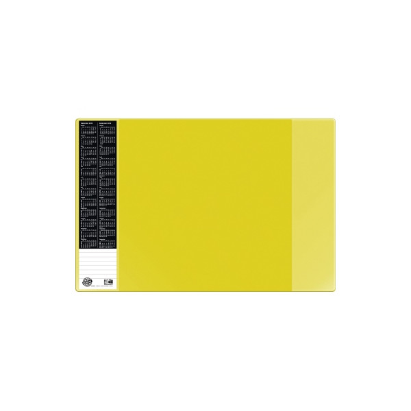 4000225063299 - Scheibunterlage Velocolor 4680-310 mit Kalenderstreifen gelb 60x40cm Kunststoff 4000225063299 Veloflex