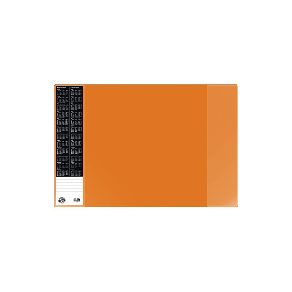 4000225063312 - Scheibunterlage Velocolor 4680-330 mit Kalenderstreifen orange 60x40cm Kunststoff 4000225063312 Veloflex