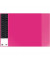 Scheibunterlage VELOCOLOR pink mit seitlichen Taschen, 40x60
