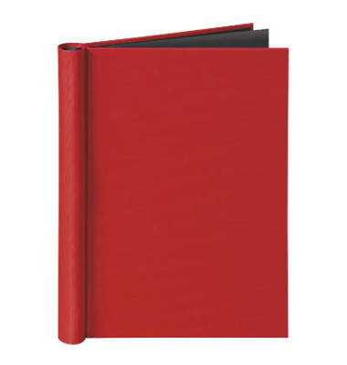 Klemmbinder VELOCOLOR 4944321, A4 rot, für ca. 150 Blatt, Karton 80g