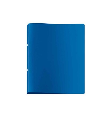 Ringbuch Viquel V020202, A4 2 Ringe 20mm Ring-Ø Textil blau