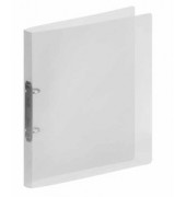Ringbuch PROPYGLASS® V020240, A4 2 Ringe 20mm Ring-Ø PP farblos-transparent