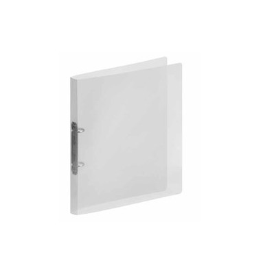 Ringbuch PROPYGLASS V020240, A4 2 Ringe 20mm Ring-&Oslash; PP-Vollkunststoff farblos-transparent