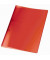 Ringbuch PROPYGLASS® V020243, A4 2 Ringe 20mm Ring-Ø PP rot-transparent