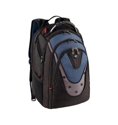 Notebookrucksack Ibex b.17 Zoll sw-bl 38x25x48cm Polyest.