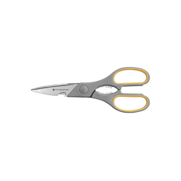 4027521304864 - Haushaltsschere TITANIUM Super Edelstahl rostfrei titanbeschichtet 21cm grau-gelb 4027521304864 Westcott
