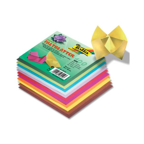 4001868089202 - Origami-Faltblätter 20x20cm 70g farbig sortiert 8920 4001868089202 folia 8920 100 Blatt 4001868089202 - Origami-Faltblätter 20x20cm 70g farbig sortiert 8920 4001868089202 folia 8920 100 Blatt