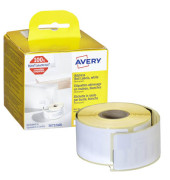 Rollenetikett 89 x 36 mm permanent haftend, weiß pro Rolle