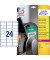 Ultra-Resistente Folienetiketten 63,5 x 33,9 mm, weiß
