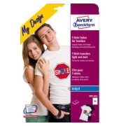 Textilfolien-Set MyDesign wei&szlig; 210x297mm 5 Blatt