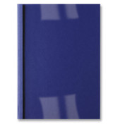 Thermobindemappe Leder dunkelblau A4 3 mm 230 gramm 15-30 Blatt 100 Stück