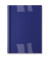 Thermobindemappe Leder dunkelblau A4 3 mm 230 gramm 15-