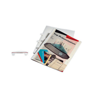 Abheftstreifen IB412356, Polyvinylchlorid (PVC) ohne, wei&szlig;