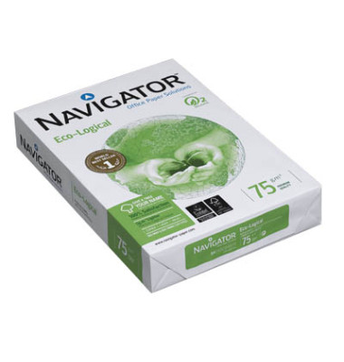 Kopierpapier Eco-Logical N75A4 A4 75g hochweiß 