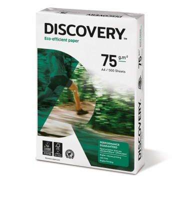 Kopierpapier DISCOVERY 834279A75S A4 75g weiß 2-fach-Lochung