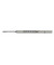 Kugelschreibermine Spacetec Gasdruck-Gro&szlig;raummine D10353365, schwarz, 0,5mm, Gro&szlig;raummine