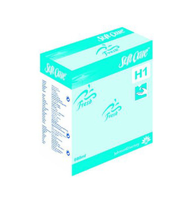Fl&uuml;ssigseife 6960300 Soft Care, Fresh H1, dezent, 800 ml, Nachf&uuml;llkartusche